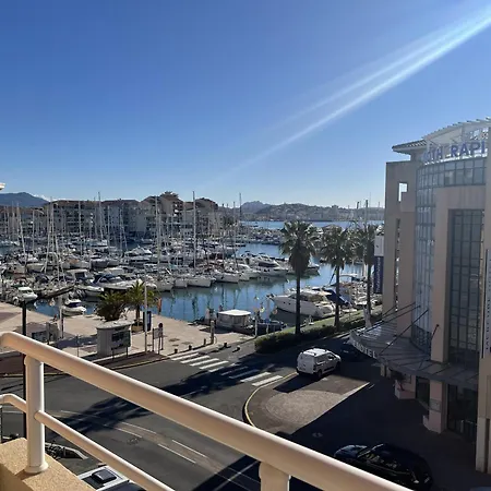Port Frejus, Les Rives Latines, Vue Port, T2 40m2 Lägenhet Fréjus